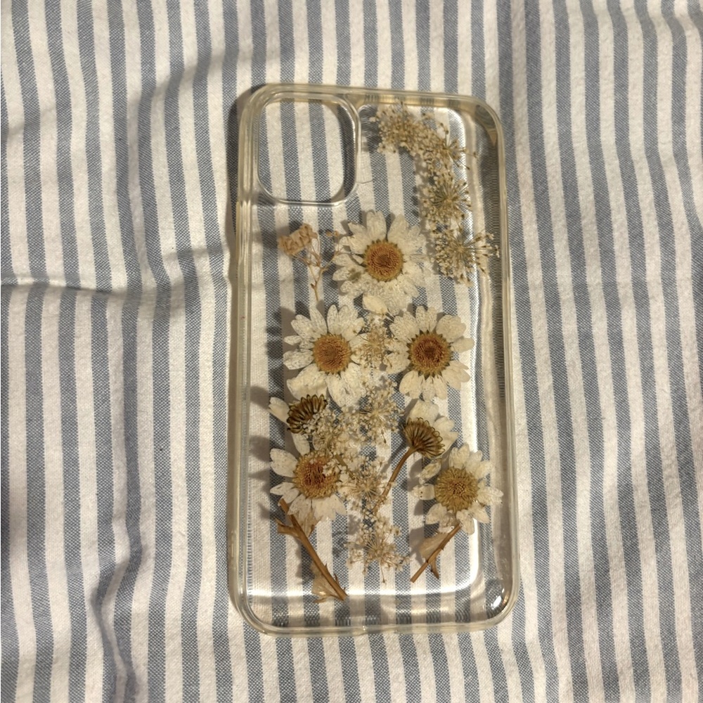 Brandy Melville Floral Clear iPhone 11 Case